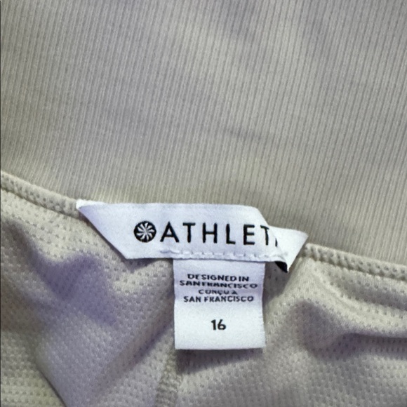 Athleta Brooklyn Mid Rise Skirt Skort 16 women’s bone cream golf walking casual - Picture 3 of 7